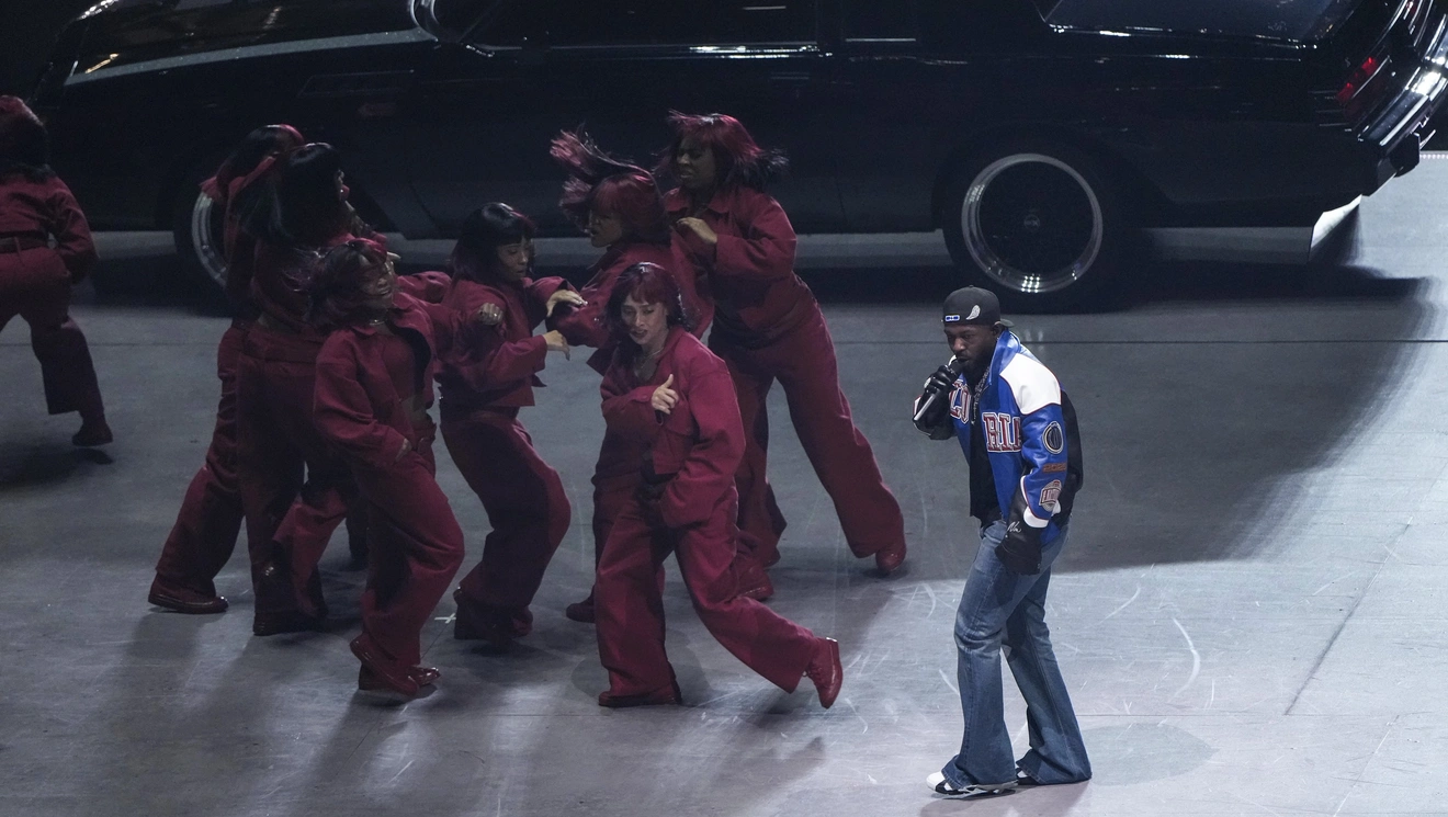 Kendrick Lamar (AP Photo/Charlie Riedel)