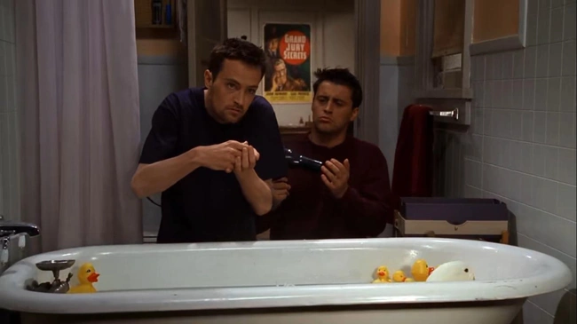 Ο Chandler και ο Joey