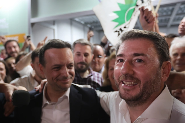 Χάρης Δούκας και Νίκος Ανδρουλάκης