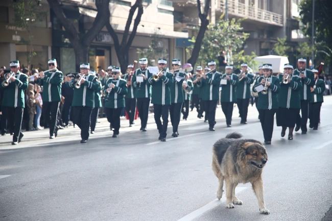 Μαθητική παρέλαση στη Θεσσαλονίκη