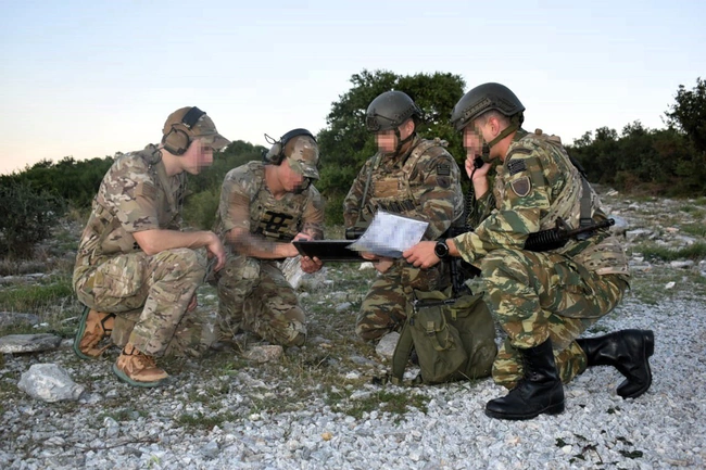 Συνεκπαίδευση ενόπλων δυνάμεων με την αεροπορία των ΗΠΑ