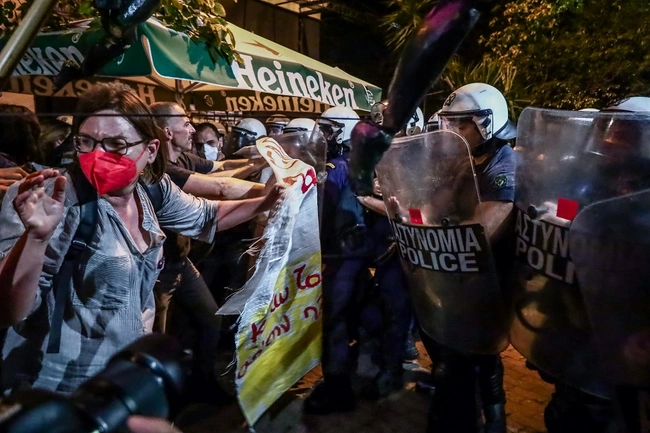 Διαδήλωση στα Εξάρχεια