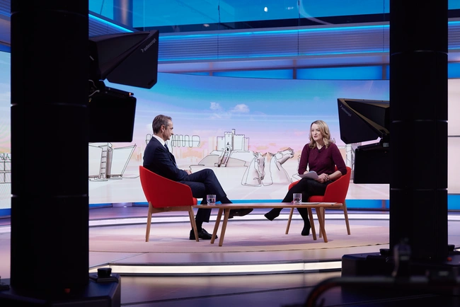Συνέντευξη Κυριάκου Μητσοτάκη στο BBC