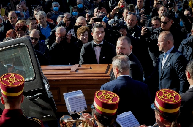 Κηδεία Βασίλη Καρρά