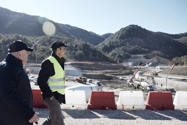 Στο έργο αντλησιοταμίευσης της Αμφιλοχίας ο Κυριάκος Μητσοτάκης