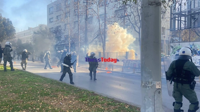 Επεισόδια στη Θεσσαλονίκη