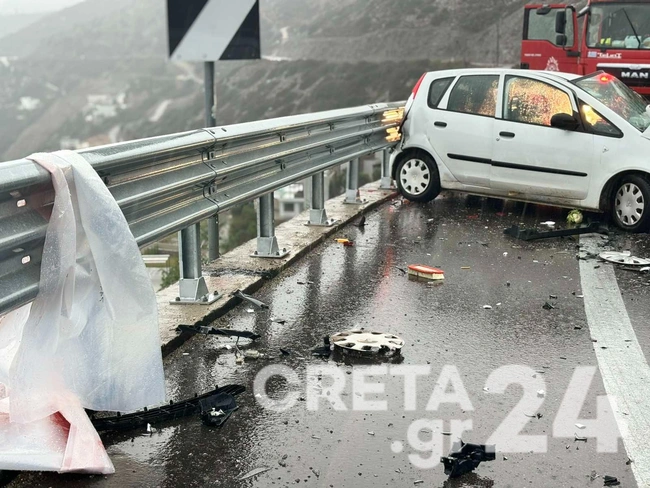 Τροχαίο στην Κρήτη