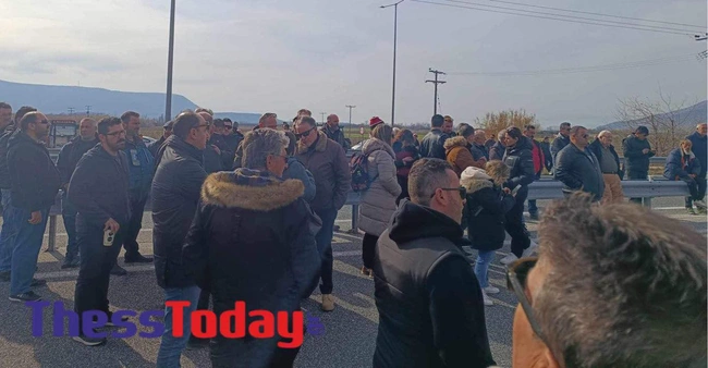 Αγρότες στη Θεσσαλία