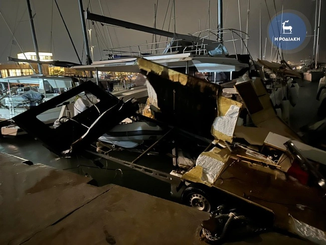 Ανεμοστρόβιλος στη Ρόδο