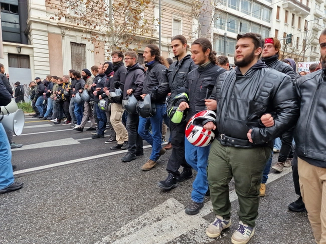 Συλλαλητήριο κατά των ιδιωτικών Πανεπιστημίων στην Αθήνα