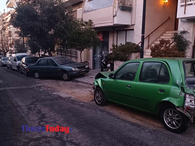 Τροχαίο με λεωφορείο στη Θεσσαλονίκη