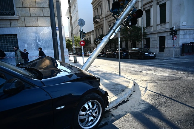 Τροχαίο στην Πανεπιστημίου