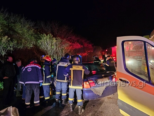 Τροχαίο με δύο νεκρούς στην Κρήτη
