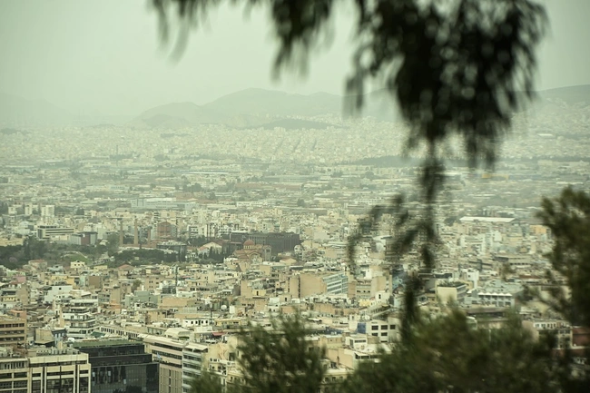 Η αφρικανική σκόνη στην Αθήνα