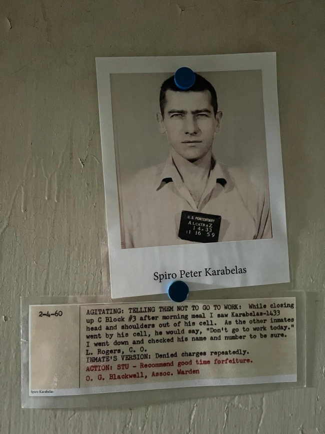 Ο Έλληνας που φυλακίστηκε στο Αλκατράζ