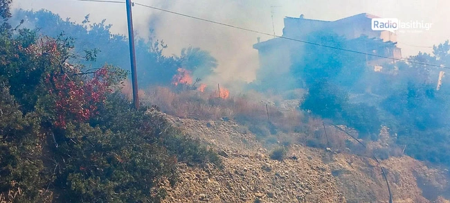 Φωτιά στην Κρήτη