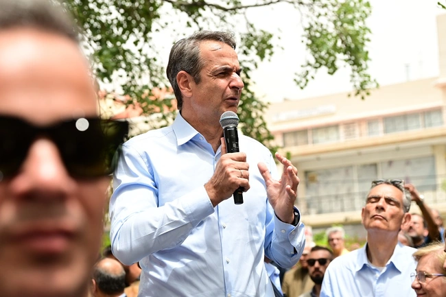 Ο Κυριάκος Μητσοτάκης