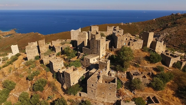 Χωριό Βάθεια στη Λακωνική Μάνη