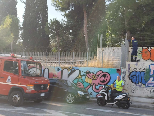 Φωτιά σε συρμό του Ηλεκτρικού