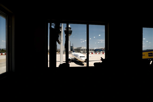Αεροπλάνο στο Ελευθέριος Βενιζέλος