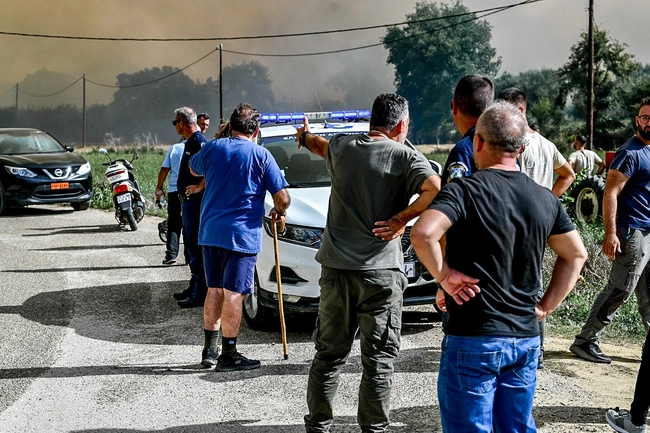 φωτιά Γεράκι Αμαλιάδας
