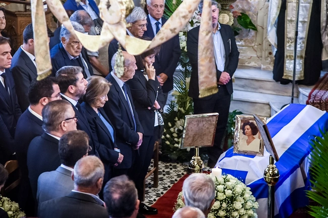 Βάσω Παπανδρέου κηδεία