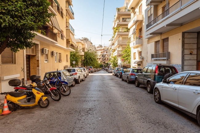 Γειτονιά στην Αθήνα