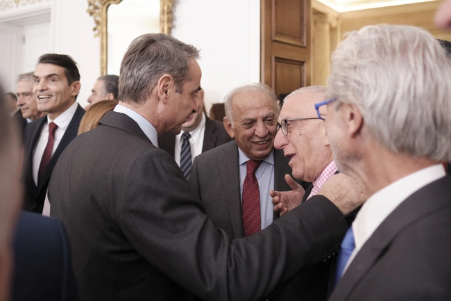 Ο πρωθυπουργός στο Μέγαρο Μαξίμου
