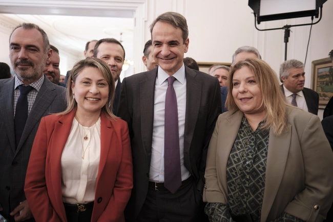 Ο πρωθυπουργός στο Μέγαρο Μαξίμου