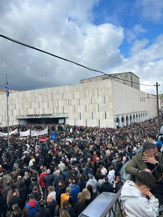 Συγκέντρωση για τα Τέμπη στην Κέρκυρα