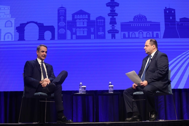 Ο Κυριάκος Μητσοτάκης στο Thessaloniki Summit 2025