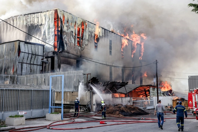 Φωτιά στη ΒΙΠΕ Ηρακλείου