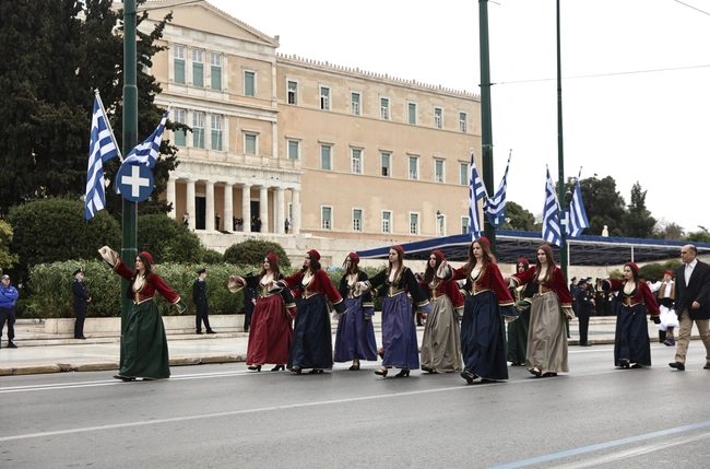 Μαθητική παρέλαση 25η Μαρτίου
