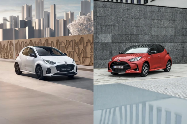 Mazda2 Toyota Yaris