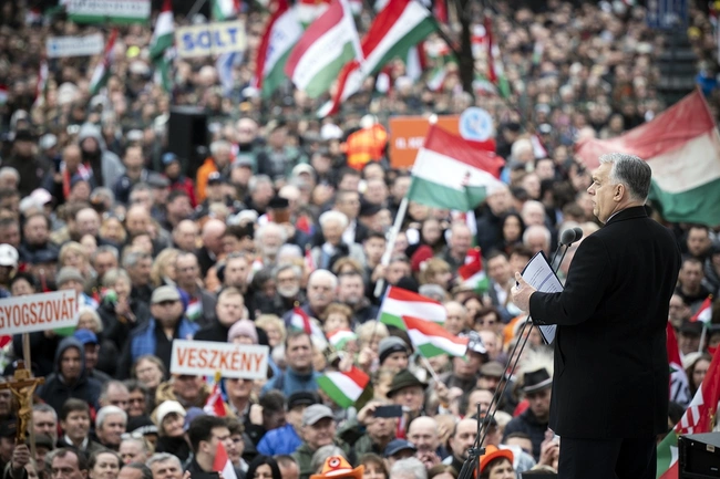 Ο Βίκτορ Όρμπαν στην Ουγγαρία