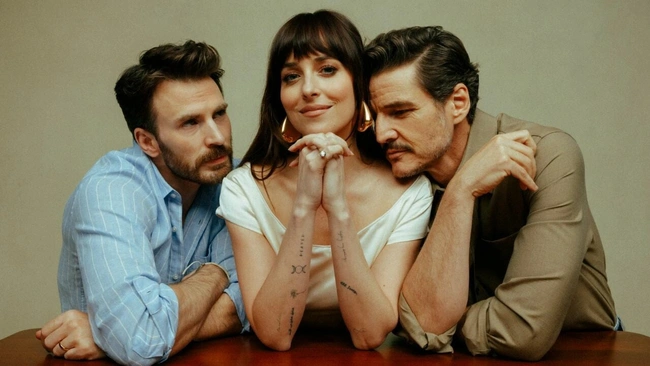 Ταιριάζουμε; pedro pascal dakota johnson