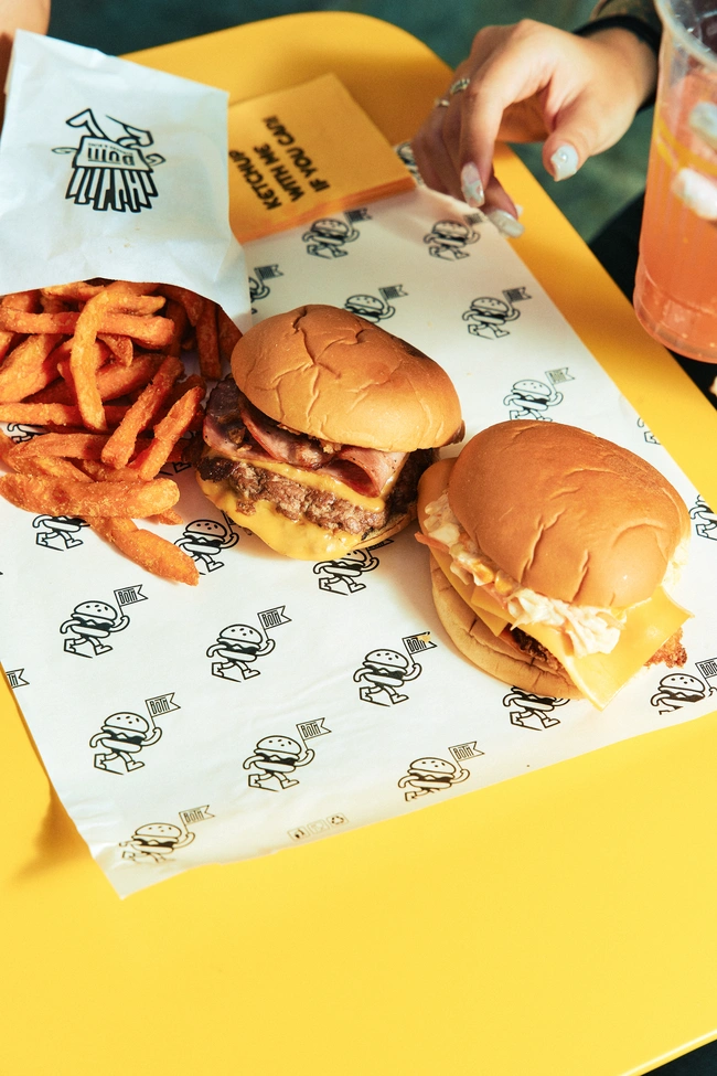 both τα burgers