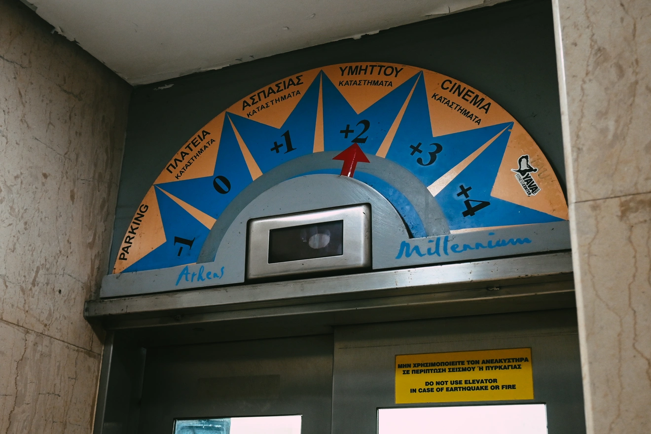 Εμπορικό κέντρο στο Παγκράτι.
