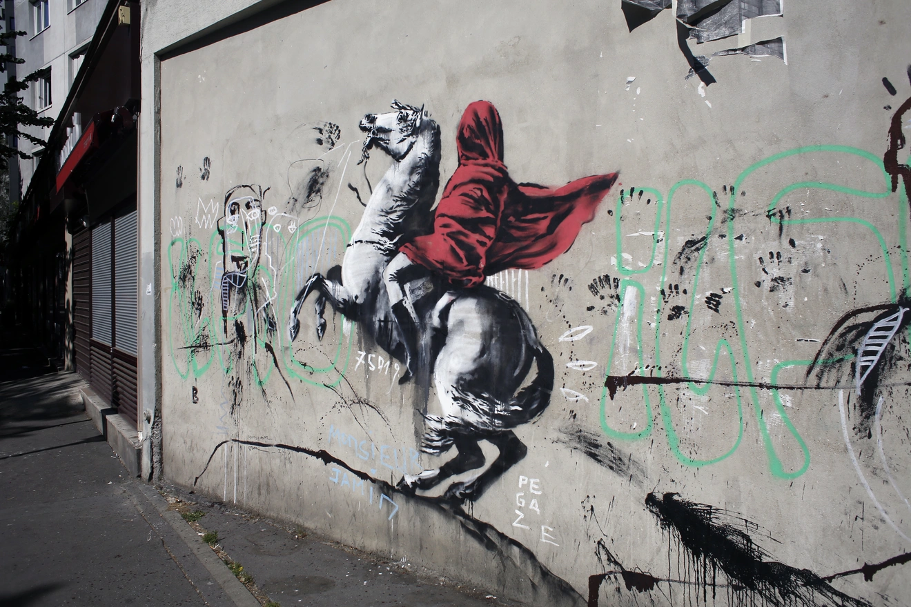 Europe Migrants Banksy