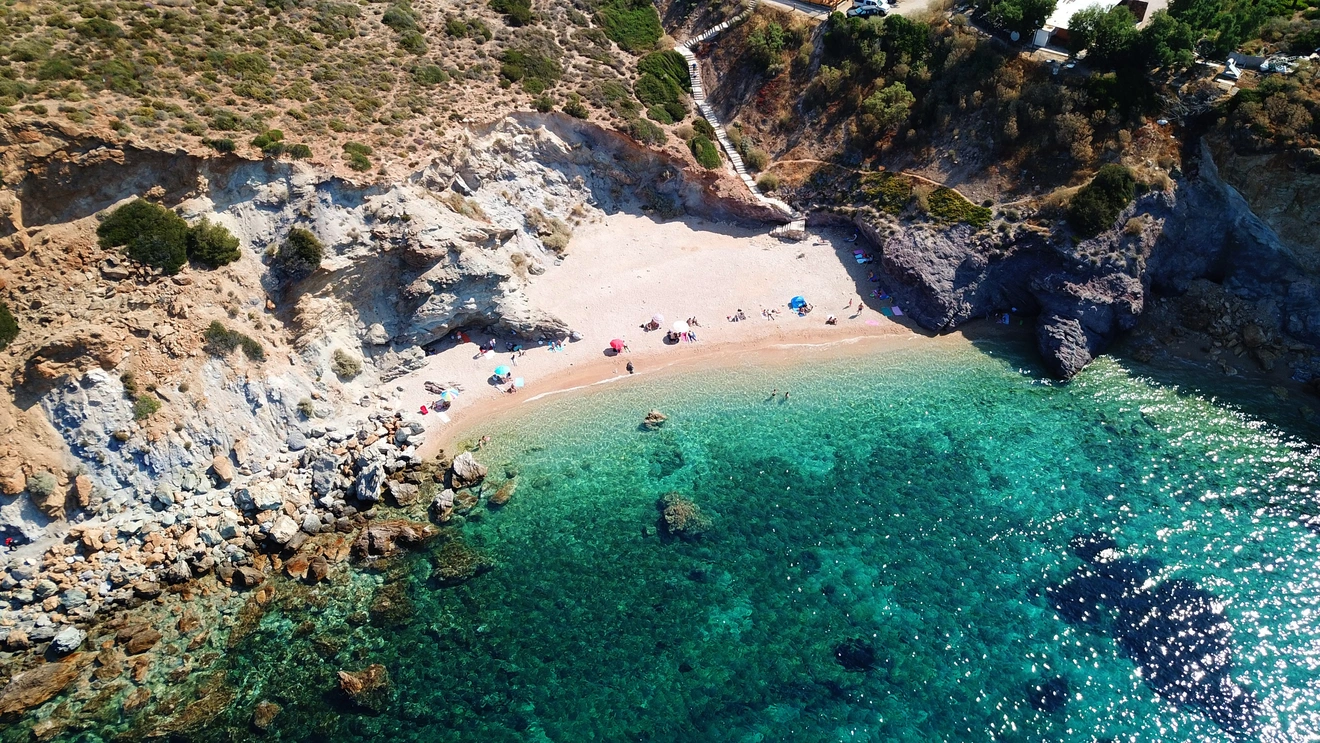 Παραλία ΚΑΠΕ, Σούνιο