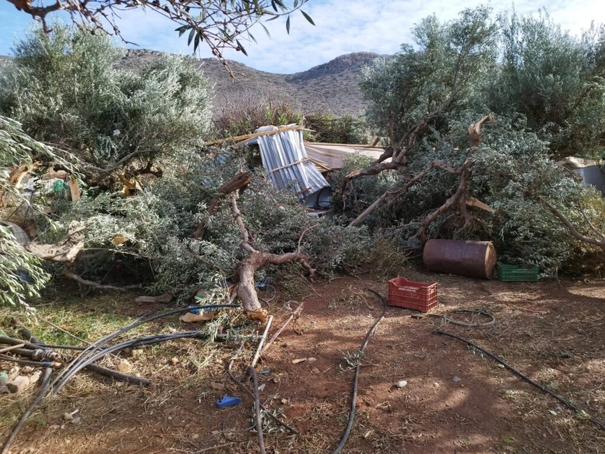 Ανεμοστρόβιλος στην Κρήτη