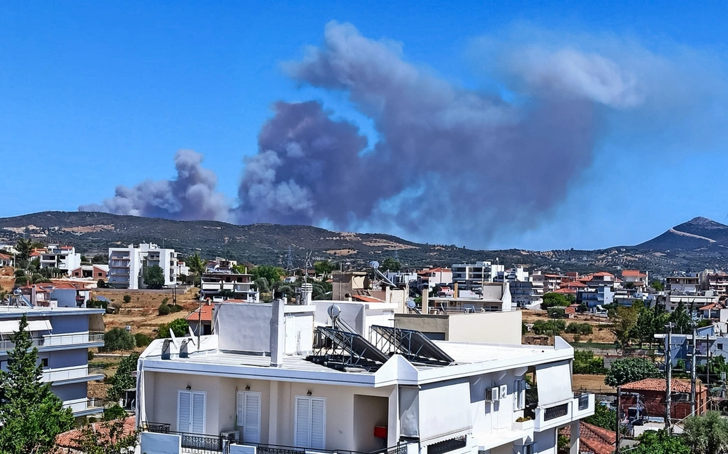 Εύβοια φωτιά