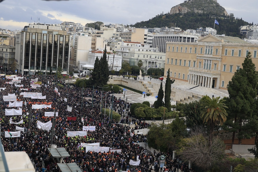 Πορεία για τα Τέμπη