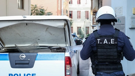Η Αστυνομία κατά τη διάρκεια επιχείρησης