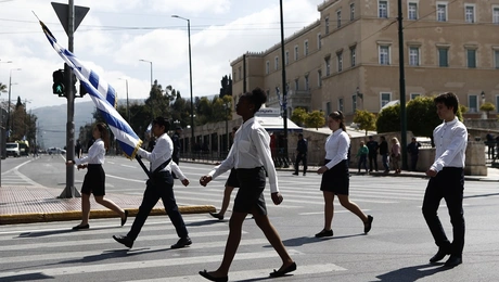 Μαθητική παρέλαση στην Αθήνα