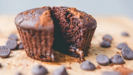 Cupcake με σοκολάτα