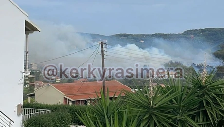 Φωτιά στην Κέρκυρα