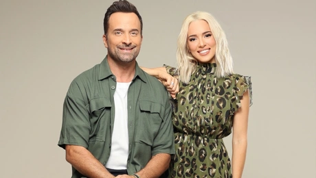 Ο Γιώργος Λιανός και η Καλομοίρα στο I'm a Celebrity Get Me Out Of Here
