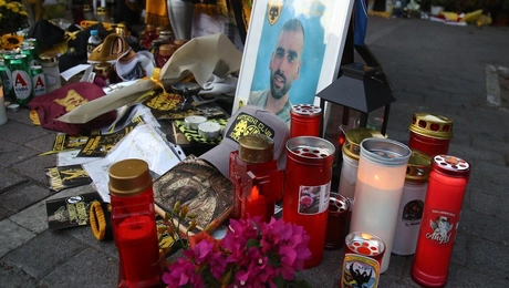 Σημείο δολοφονίας του Μιχάλη Κατσούρη