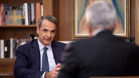 Ο Κυριάκος Μητσοτάκης στον ΑΝΤ1